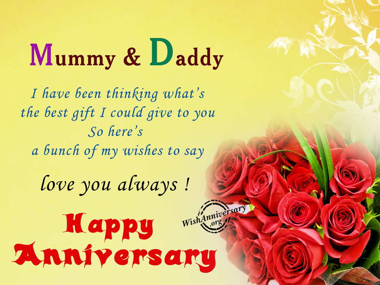 Anniversary Wishes For Parents Pictures Images Page 3